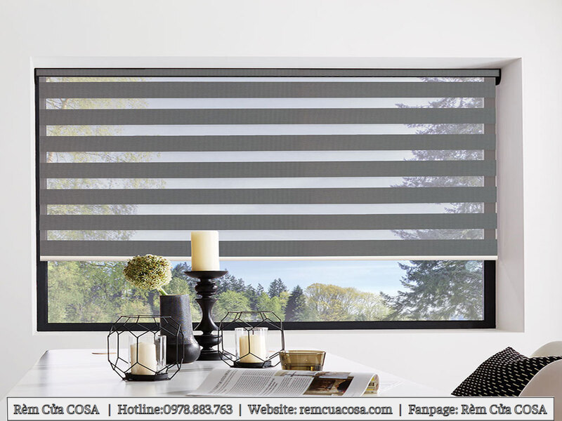 Rèm cầu vồng phòng khách