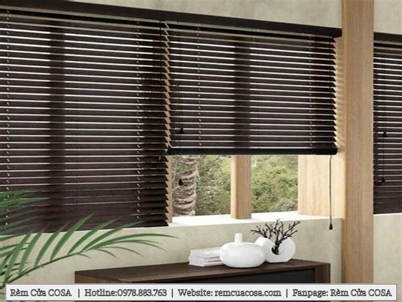 Rèm gỗ phòng khách