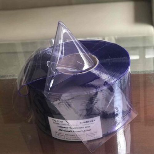 Rèm ngăn lạnh PVC màu tím - RL01