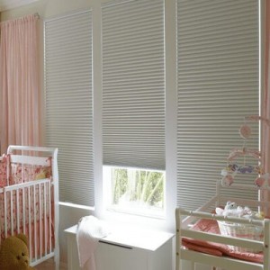 Rèm tổ ong cho cửa sổ màu trắng - RT03