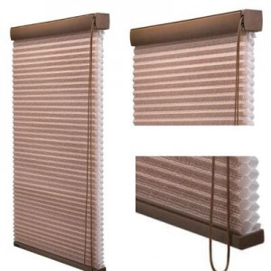 Rèm tổ ong màu hồng nhạt -RT06