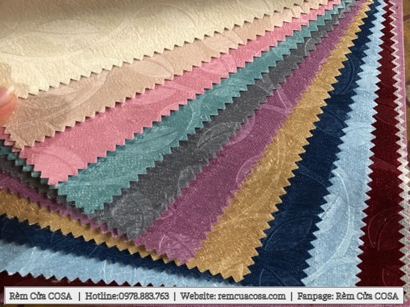 Chất liệu rèm vải