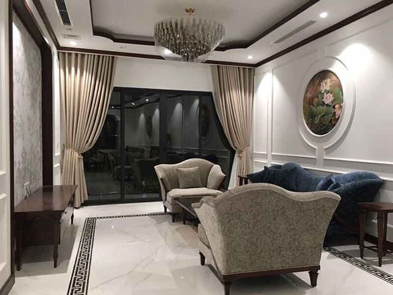 Rèm vải phòng khách